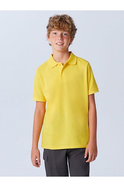 LC Waikiki Quality Parts from Celebi Store |   Purple Polo Neck Boy's T-Shirt