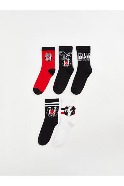LC Waikiki Quality Parts from Celebi Store |   Mixed Patterned Boy's Socks 5-Piece