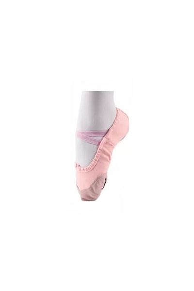 OEM Children's Ballet, Dance Shoes, Cotton and Genuine Leather, Pink, Size 32