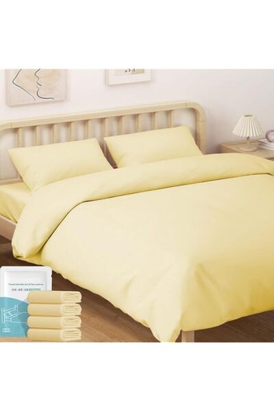 Generic ملاءات سرير YQZenith للاستخدام مرة واحدة للسفر، ملاءات سرير للاستخدام...