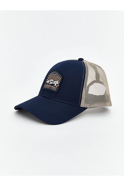 LC Waikiki Quality Parts from Celebi Store |   Navy Blue Printed Men's Cap Hat