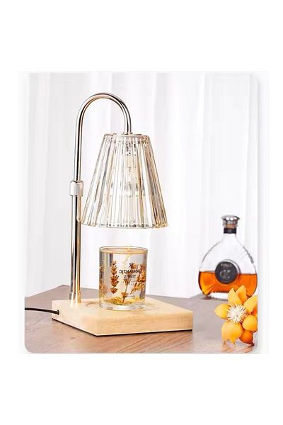 Kardett Electric Wax Melting Lamp, Height Adjustable, 4 Brightness Levels, Base