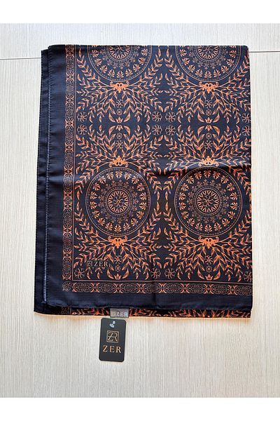 ZER Premium – Special Collection Shawl with Geometric and Floral Patterns