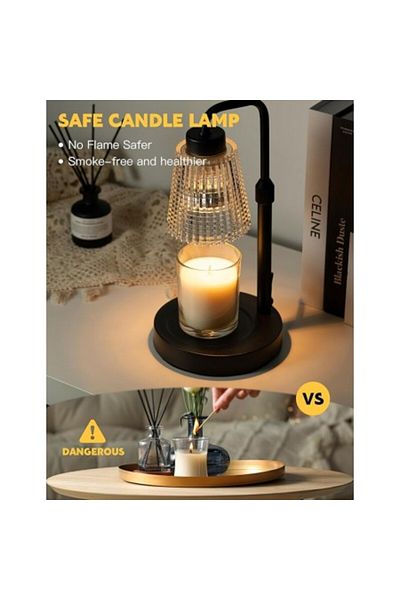 Kardett Lamp, table lamp Scented Candle Warmer with Timer, wax melting