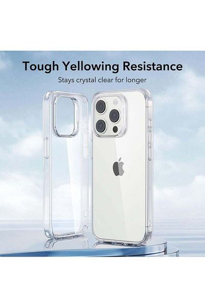 Generic Silicone Protective Back Case Cover For Apple iPhone 15 Pro - Clear