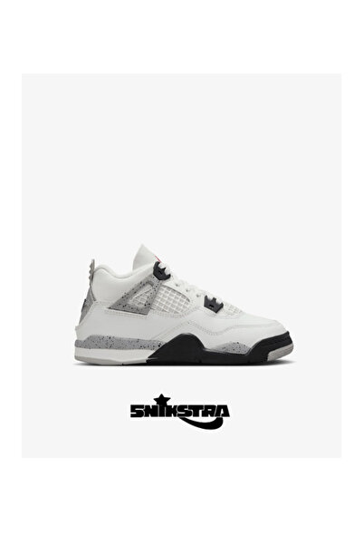 Nike Air Jordan 4 Retro 'White Cement' (PS) - Snikstra