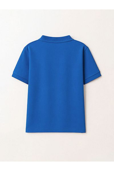 LC Waikiki Quality Parts from Celebi Store |   Blue Polo Neck Boy's T-Shirt