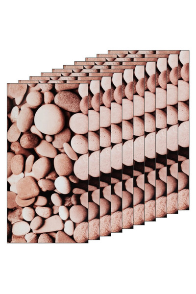 Teno Set 20x Tapet Marmura Premium 3D Teno®, suprafata acoperire 3.6 mp, 30x60 cm, maro