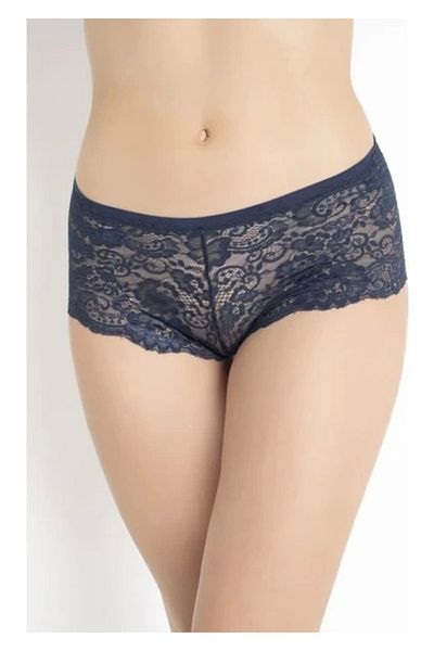 Modestia G-Box 929 Women's Lace Shorts - Navy Blue - m