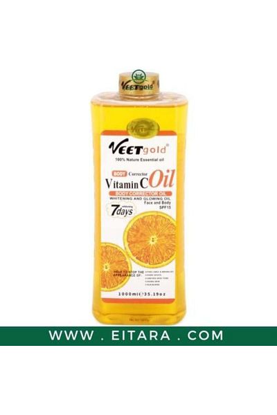 Veet Gold Attar.com Orange Vitamin C Oil for Skin Tone Correction 500ml