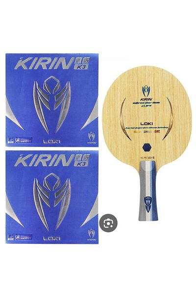 LOKİ K-5 Pro Combo Professional Table Tennis Racket (We Send Adhesive)