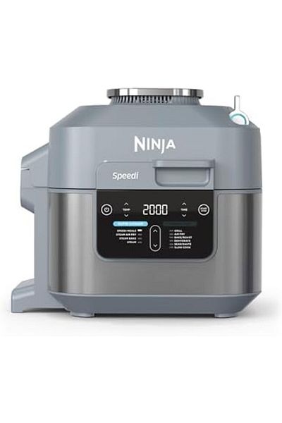 NINJA Speedi 10-in-1 Rapid Cooker, Air Fryer and Multi Cooker, 5.7L, Sea Salt Grey, ON400ME