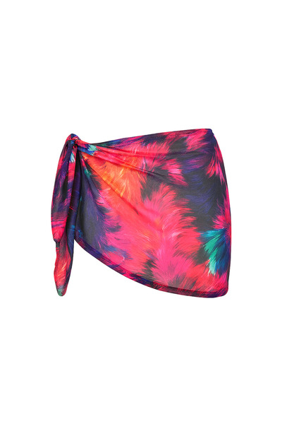 vishne Kısa Bağlama Etek Pareo