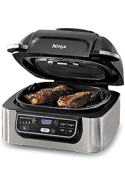 NINJA Foodi 5-In-1 Indoor Electric Countertop Grill with 4 Quart Air Fryer