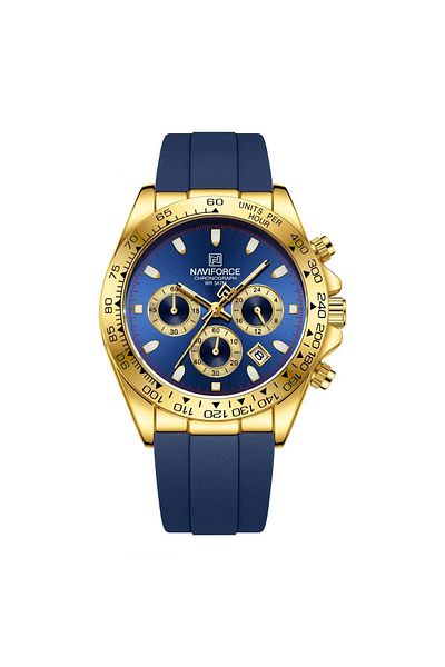 Naviforce Men's Wristwatch Function Silicone Cord 2215