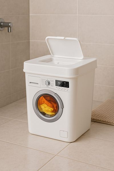 NY HOME Detergent Box 3.5 Liter Capacity Storage Box Bathroom Organizer 1 Piece