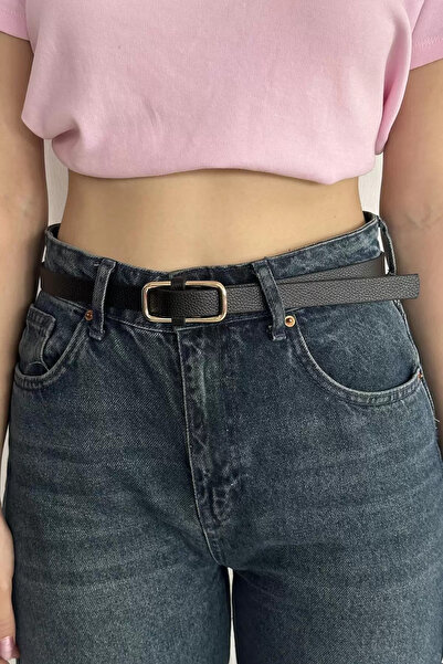 Mutenaura حزام نسائي بتفاصيل من الجلد الصناعي