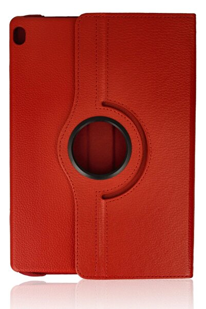 CepteToptan Myt09 Lenovo M10 X505F Case 360 Tablet Leather Case - Red