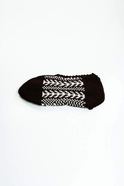 PRATİKOBA Hand Knitted Winter Stylish Women's Wool Booties D8