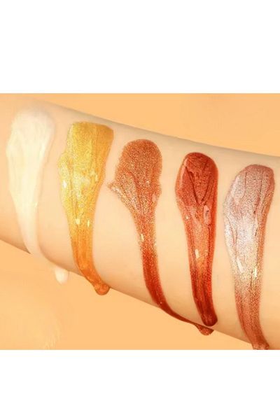 NUNUKO Star Glow Liquid Highlighter - Wet Look and Moisturizing Effect Illuminator (Intense Pigment)