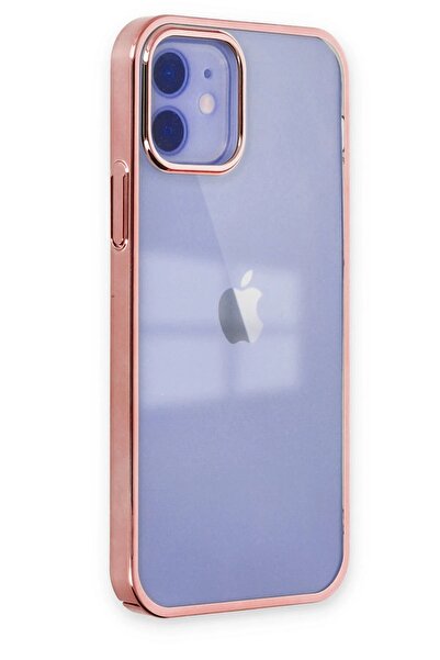CepteToptan Myt09 iPhone 12 Case Element Silicone - Pink