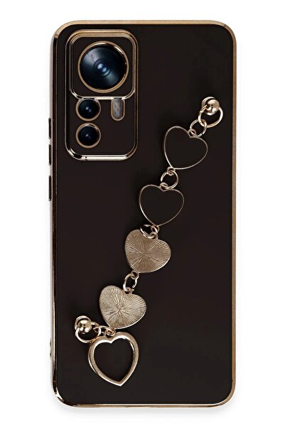 CepteToptan Myt09 Xiaomi Mi 12t Pro Case Esila Silicone - Black