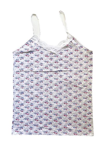 PRATİKOBA 2 Pieces Women's Strappy Patterned Athlete Lacy Cotton Combed Cotton D7-8