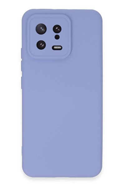 CepteToptan Myt09 Xiaomi Mi 13 Case Nano Inside Velvet Silicone - Lilac