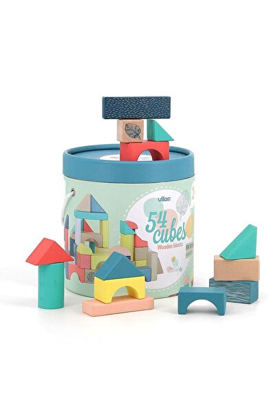 Vilac - Ahşap Bloklar - 54 Parça
