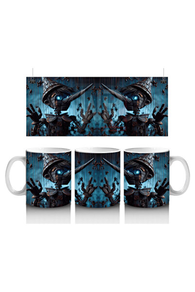 Luluyen Halloween Printed Mug with Massive Shadow Hands and Magic under the M...