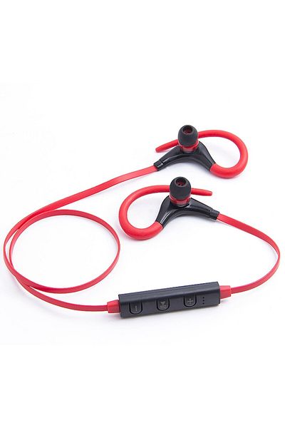 Bibilel Sport Bluetooth Headphones, universal compatibility, phone, tablet, laptop, Red