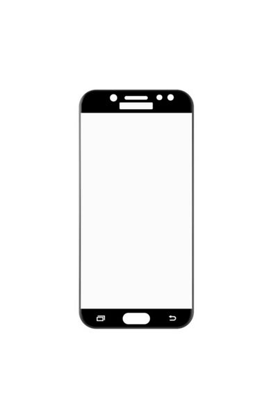 Bibilel Tempered Glass Screen Protector Compatible with Samsung Galaxy S6, 9D, Black Transparent