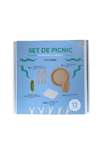 Biodeck Picnic Set for 12 People,