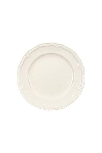Villeroy & Boch Farfurie aperitiv Villeroy&Boch, portelan premium, 20.5 cm, alb/crem, model in relief