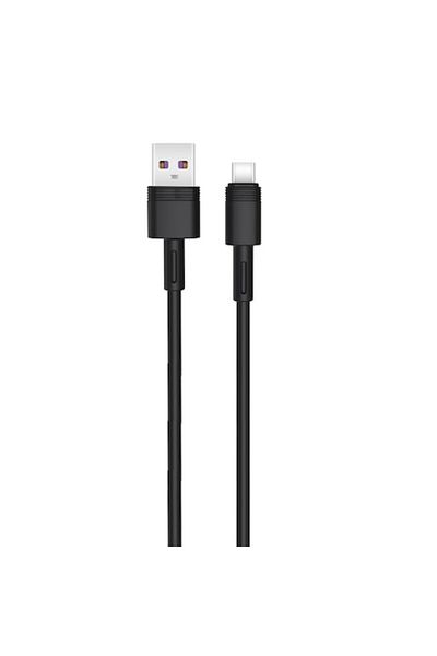 SOHO Fast Charge 5A USB - USB C Cable, 1 Meter, Black