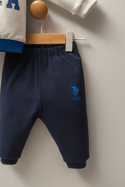 U.S. Polo Assn. U.S. Polo Assn Erkek Bebek Mavi Bebek Takımları