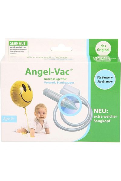 Angel-Vac Aspirator nazal manual pentru bebeluși, silicon, transparent