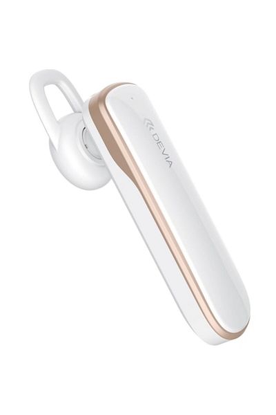 Devia Smart In-Ear Bluetooth Headset v4.2, Universal, White
