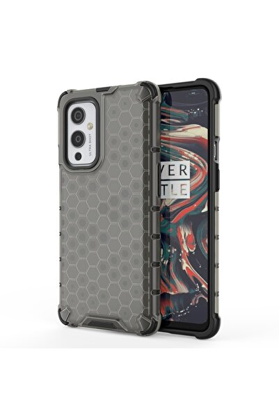 SOHO Honeycomb Case Compatible with OnePlus 9 Pro, Durable Thermoplastic, Black