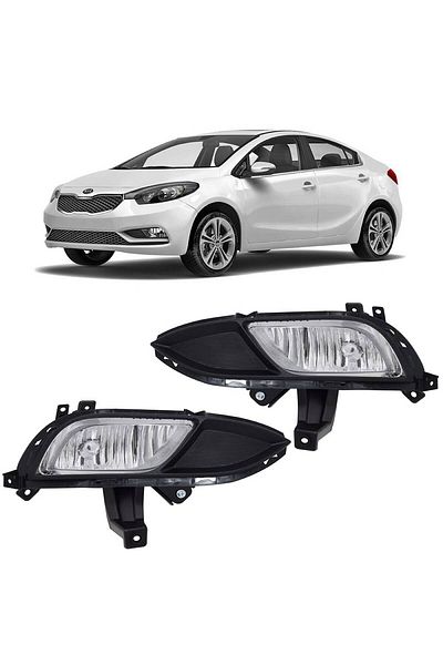 Thunderr Hyundai Accent Fog Light 2001-2002 Halogen Lamps Pair