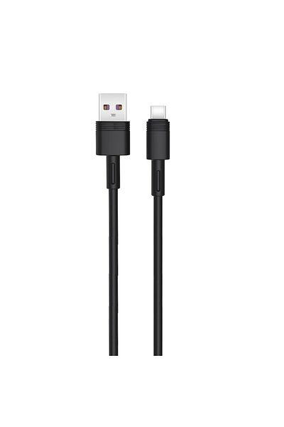 SOHO Fast Charge 5A USB - USB C Cable, 1 Meter, Black