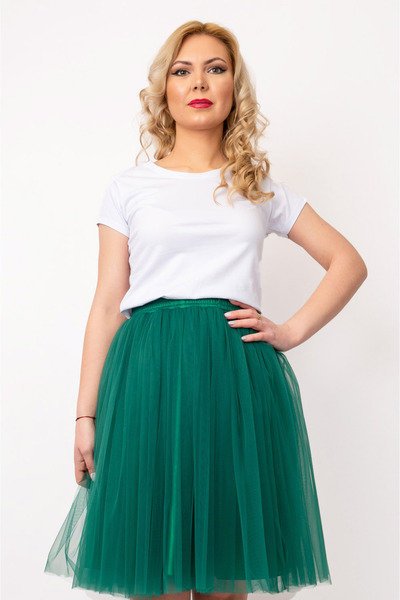 OEM Tricou alb simplu pentru femei - M(36)