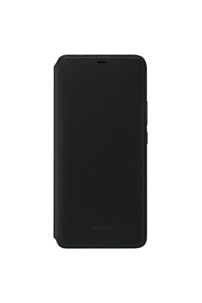 Huawei Husă de protecție tip portofel pentru Mate 20 Pro, neagră