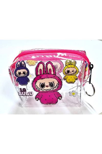 SeaBubbles Labubu Children's Wallet Standard Pink