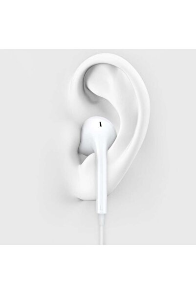 OPPO Audio Type-C Headphones with Microphone, (MH147), White (Bulk Packing)