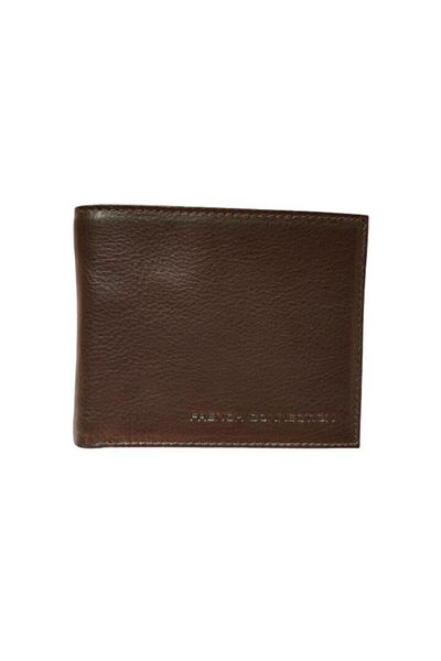 French Connection Leather Wallet, French Connection, Brown, 11 x 9 x 2 cm