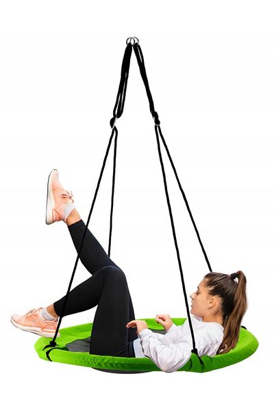 SERSIMO G-Line nest swing, 100cm, adjustable height, 150 kg, Yellow Black