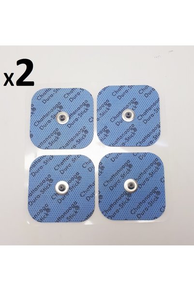 Dura Stick Durastick Çıtçıtlı Tens Elektrot Pedi 5 X 5 Cm 4'lü 2 PAKET