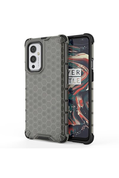 SOHO Honeycomb Case Compatible with OnePlus 9 Pro, Durable Thermoplastic, Black