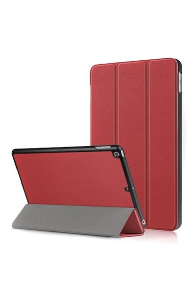 SOHO Book cover case compatible with iPad Pro 11 inch 2018-2021, foldable made of eco-leather, Red
